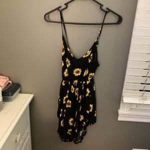 Sunflower romper